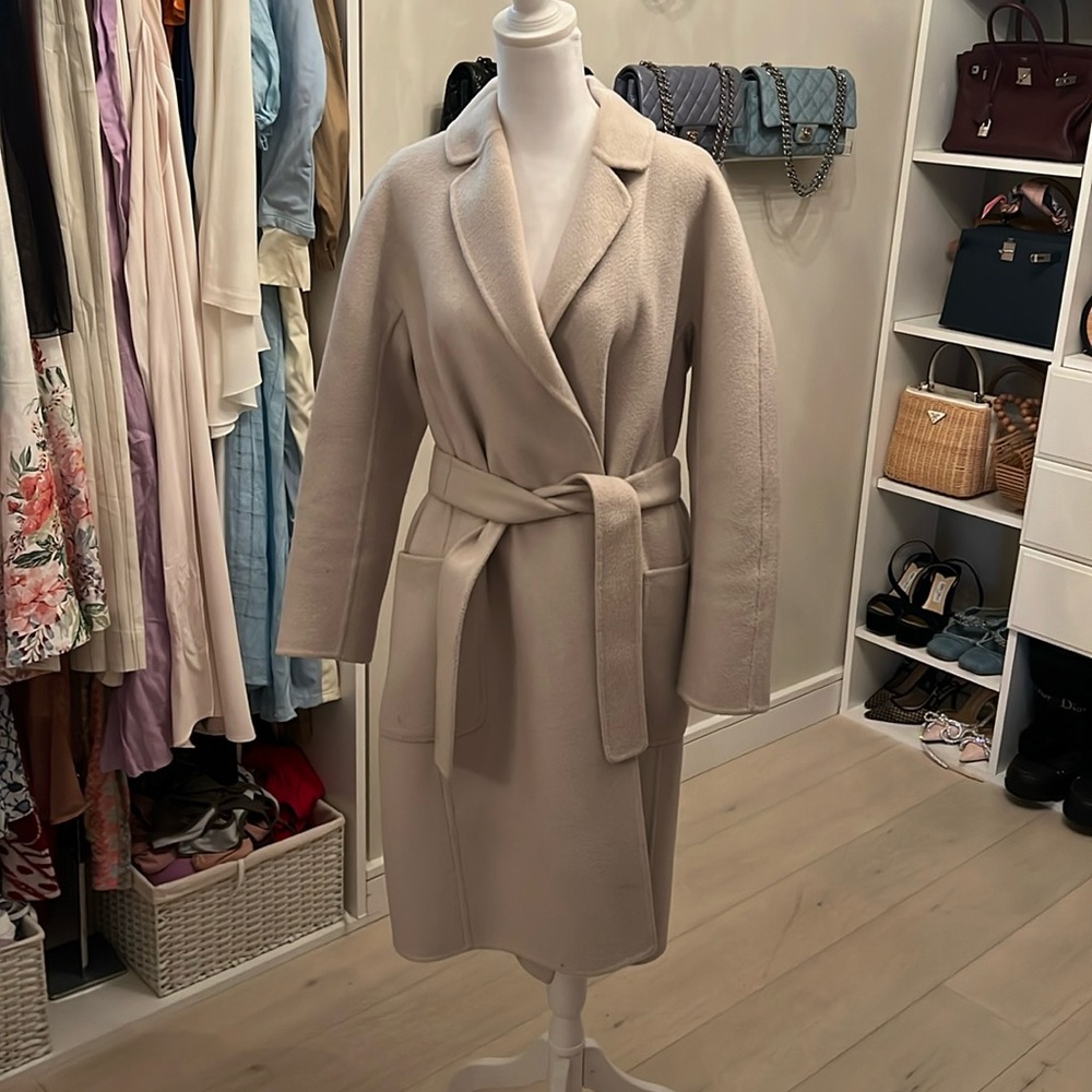 Light Grey Max Mara Coat